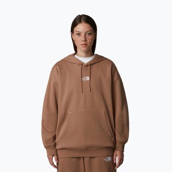 Női The North Face Essential Oversize kapucnis pulóver latte