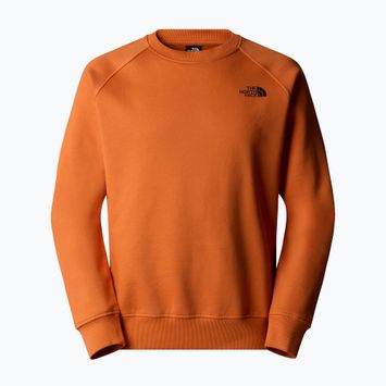 Férfi pulóver The North Face Raglan Box Nse Crew vas bronz/tnf fekete