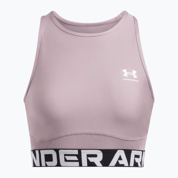 Under Armour Heat Gear Rib Tank tetra szürke/fehér női edző felső