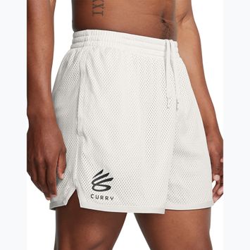 Under Armour férfi kosárlabda rövidnadrág Curry Splash Short fehér agyag/fekete