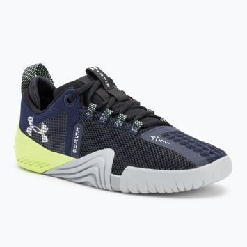 Under Armour férfi edzőcipő TriBase Reign 6 midnight navy/morph zöld/fehér