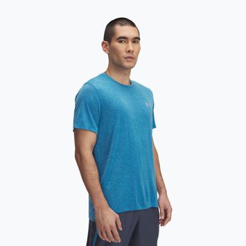 Under Armour Launch Camo férfi futópóló ether kék/reflektív