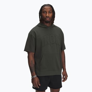 Férfi Under Armour Project Rock SS Terry Hoody barokk zöld / barokk zöld