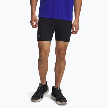 Férfi Under Armour Trail Launch Pro Half Tight futó leggings fekete/fényvisszaverő