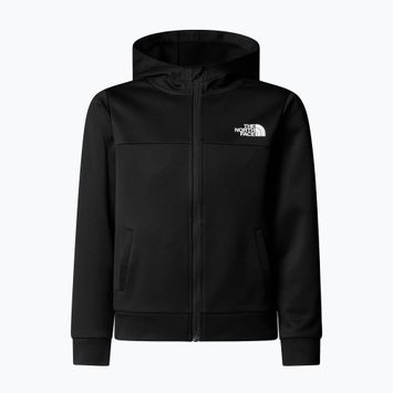 The North Face Teen Reaxion Full Zip Hoodie gyerek pulóver tnf black