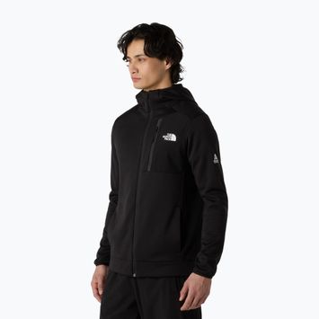 Férfi The North Face Mountain Athletics Fleece Full Zip pulóver fekete