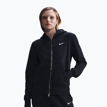 Női pulóver Nike Sportswear Phoenix Fleece Full Zip black/sail