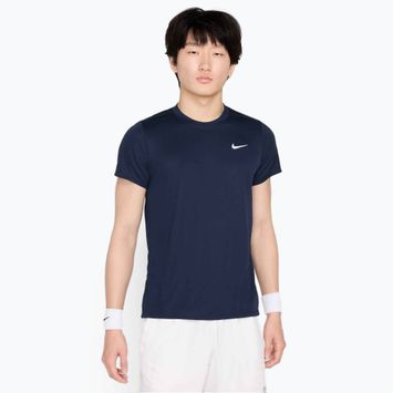 Férfi Nike Court Dri-Fit Victory obszidián / fehér teniszpóló