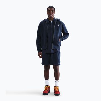 Férfi rövidnadrág Nike Club French Terry Flow obsidian/obsidian/white