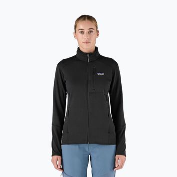 Női softshell dzseki Patagonia R1 Hybrid fekete
