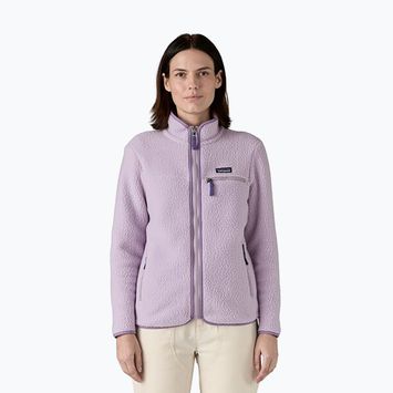 Női Patagonia Retro Pile gyapjú pulóver foxglove lila