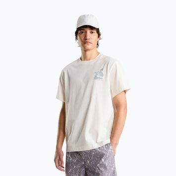 The North Face Snack Relaxed férfi póló white dune