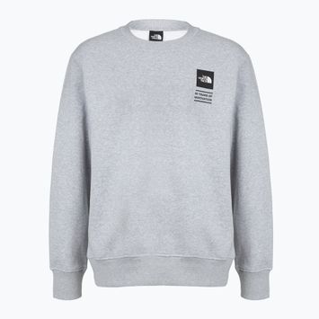 Pulóver The North Face Celebration Relaxed Crew Graphic tnf light grey heather