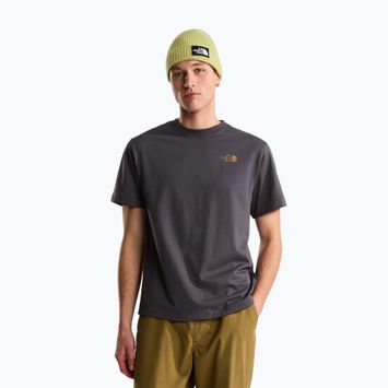 The North Face Snack Relaxed férfi póló antracit szürke