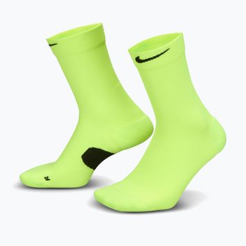 Zoknik Nike Running Midweight Crew volt/black/black