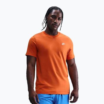 Férfi póló Nike Sportswear Club campfire orange