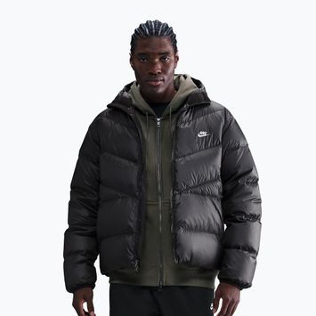 Férfi pehelykabát Nike Windrunner black/black/white