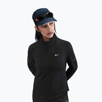 Női hosszú ujjú futófelső Nike Swift Therma-Fit Turtle Neck black