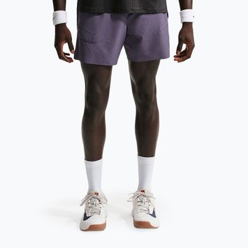 Férfi teniszshort Nike Court Advantage Dri-Fit 6" dark raisin/white