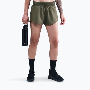 Női rövidnadrág Nike One Dri-Fit 3" medium olive