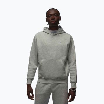 Férfi pulóver Jordan Brooklyn Fleece szürke melír/fehér