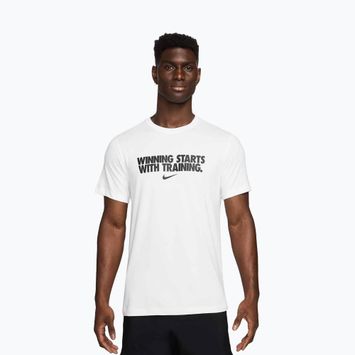 Férfi póló Nike Dri-Fit Winning white/black
