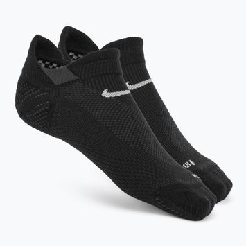 Zoknik Nike Running No-Show Wool black/dark smoke grey/light smoke grey