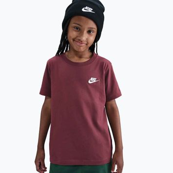 Gyerek póló Nike Sportswear dark team red
