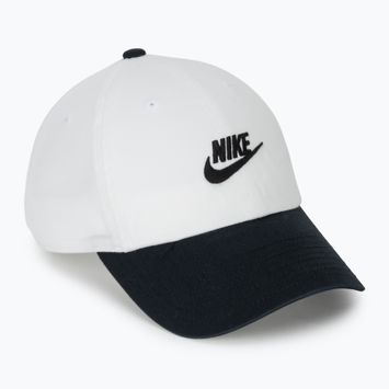 Baseballsapka Nike Club Unstructured Futura Wash white/black/black