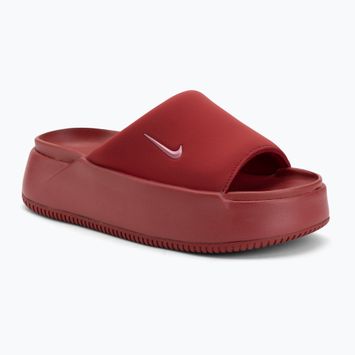 Női papucsok Nike Calm Elevation team crimson/peony