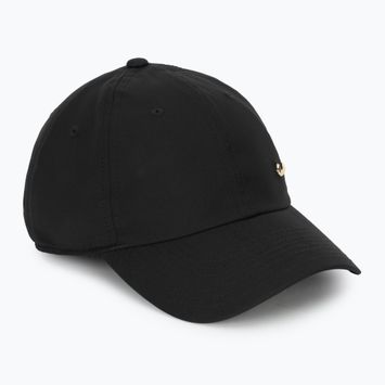 Baseballsapka Nike Dri-Fit Club Unstructured Metal Swoosh black/metallic gold