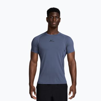Férfi edzőpóló Nike Pro Training Dri-Fit diffused blue/black