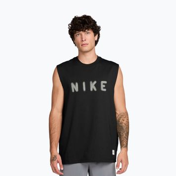 Férfi póló Nike Athletic Club Dri-Fit black/black