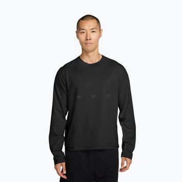 Férfi hosszú ujjú póló Nike Primary Athletic Club Dri-Fit black/dark smoke grey
