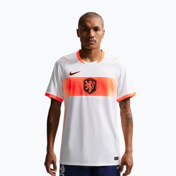 Férfi focimez Nike Netherlands 2026 Stadium Away white/hyper crimson/black