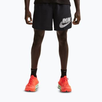 Férfi rövidnadrág Nike Challenger Dri-Fit Brief-Lined 7" black/white