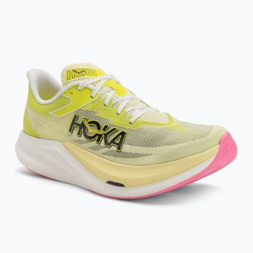 HOKA Rocket X 3 futócipő sunlight/neon hoka citrus