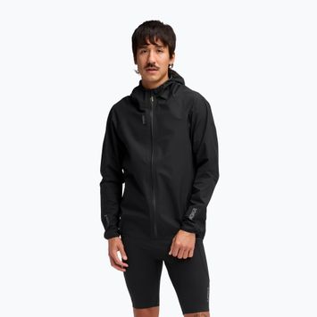 Férfi futódzseki HOKA Skybreeze Waterproof GTX fekete