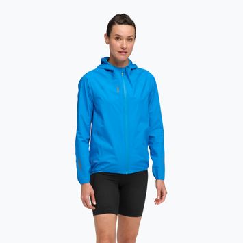 Női futódzseki HOKA Skybreeze Waterproof GTX hoka kék