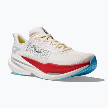 Férfi futócipők Hoka Mach X 3 white/alabaster