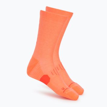 Zokni HOKA Gpx Crew Run neon cantaloupe
