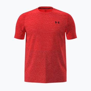 Férfi edzőpóló Under Armour Vanish Elite Seamless venom red/ultimate black