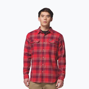 Férfi ing Columbia Flare Gun Stretch Flannel mtn red trails edge plaid
