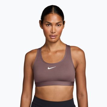 Sportmelltartó Nike Swoosh Medium Support tattoo/white
