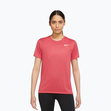 Női edzőpóló Nike Dri-Fit sea coral/white