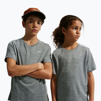 Gyermek póló Nike Miler smoke grey/heather