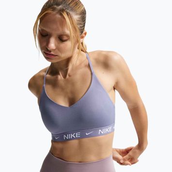 Edzőmelltartó Nike Dri-Fit Indy Light Support iron purple/iron purple/white
