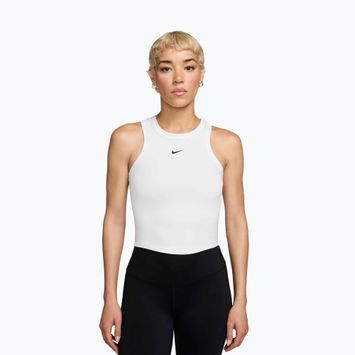 Női trikó Nike One Fitted Dri-Fit Cropped Tank Thunder White/Black