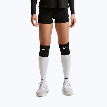 Női edzősort Nike Pro Mid Rise Biker 3" black/white/metallic silver