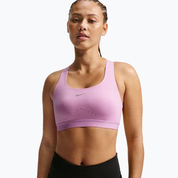 Edzőmelltartó Nike Swift High-Support Lightly Lined light magenta
